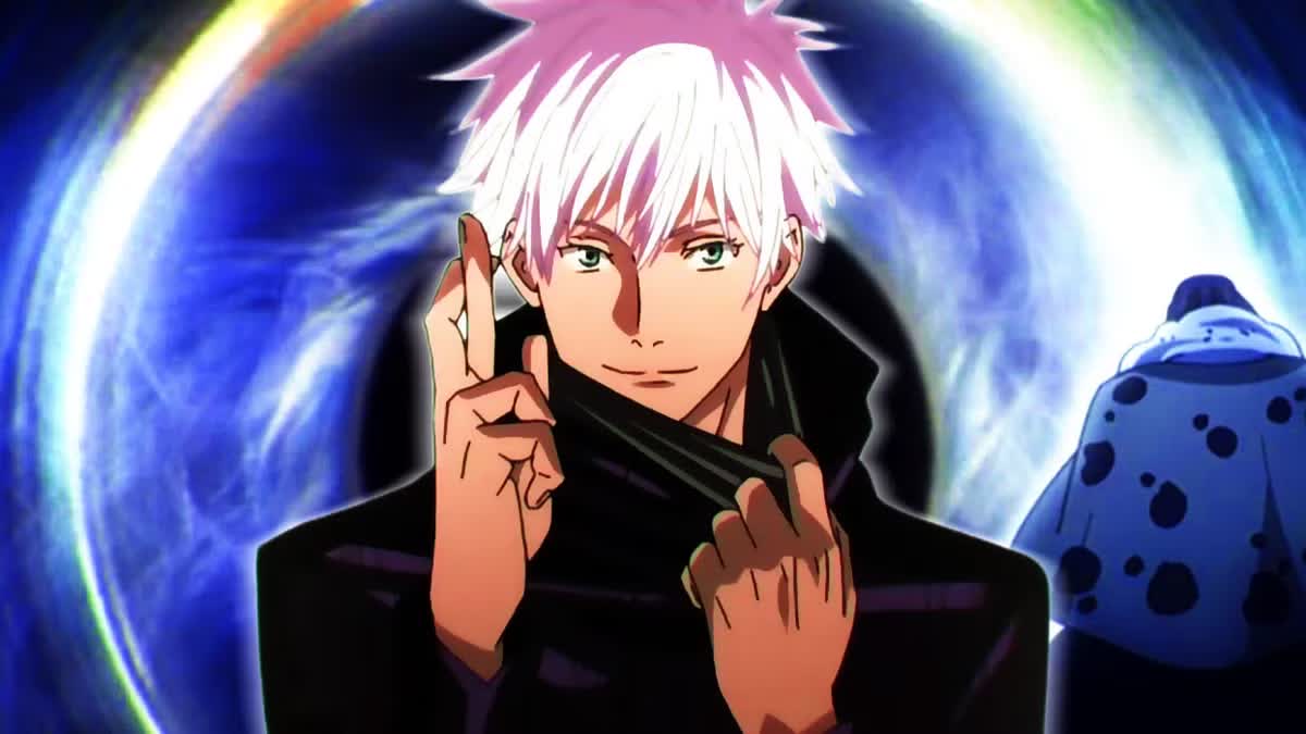 Gojo's "infinite domain": the agent chases a flag it will never get
